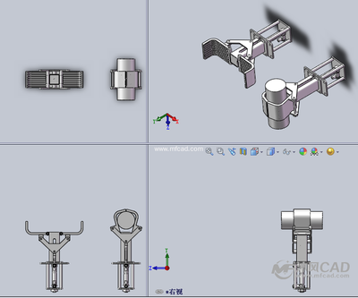 氣動手柄設(shè)計模型 基于SolidWorks的機械設(shè)備模型下載指南